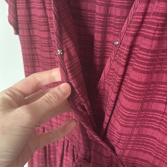 Christy Dawn Dress size XS Burgundy - Picture 7 of 7
